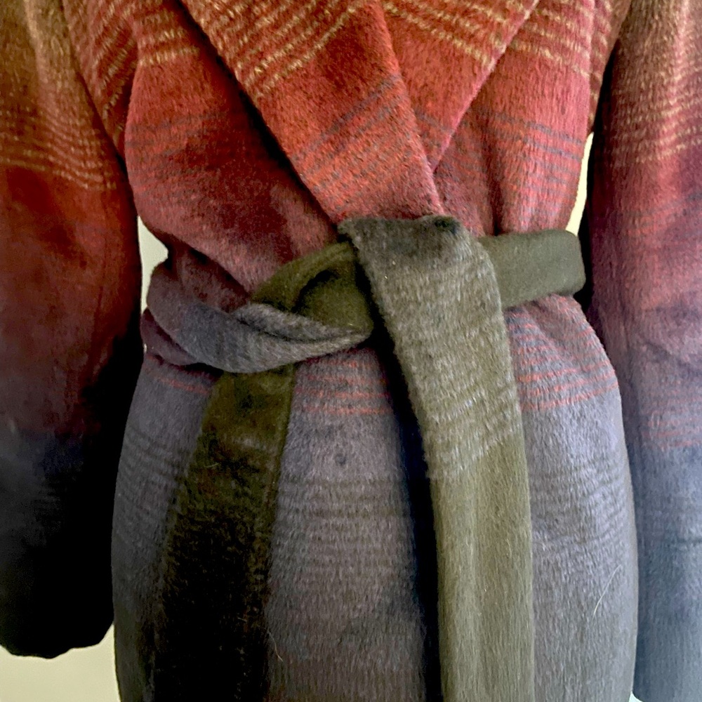 Gorgeous hooded ombré fall coat VENUS XS